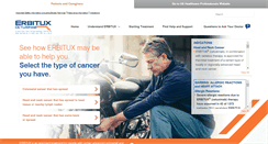 Desktop Screenshot of erbitux.com